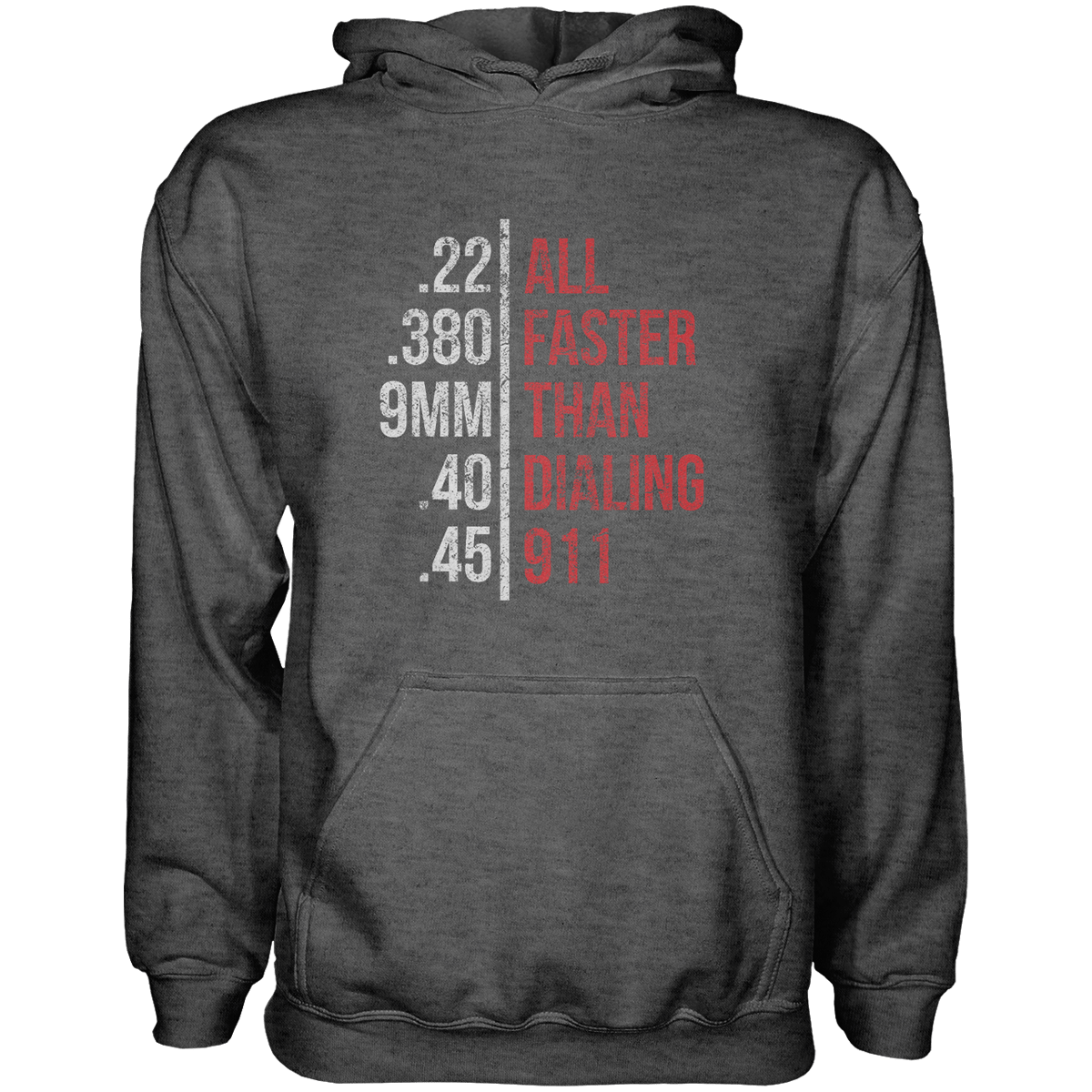 Faster Than Dailing 911 Hoodie - Greater Half