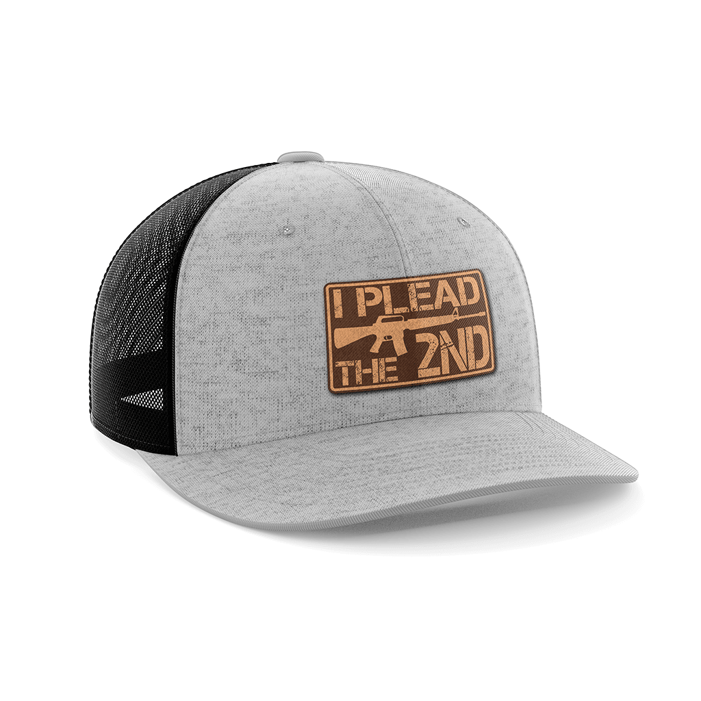 I Plead The 2nd Leather Patch Hat - Greater Half