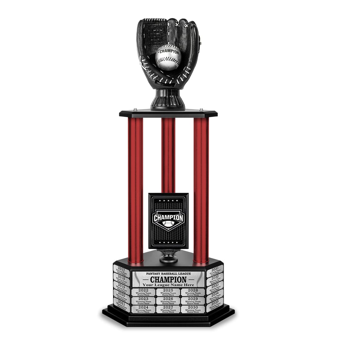 TrophySmack 26-36” Black Baseball Trophy