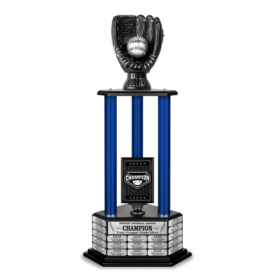 TrophySmack 26-36” Black Baseball Trophy