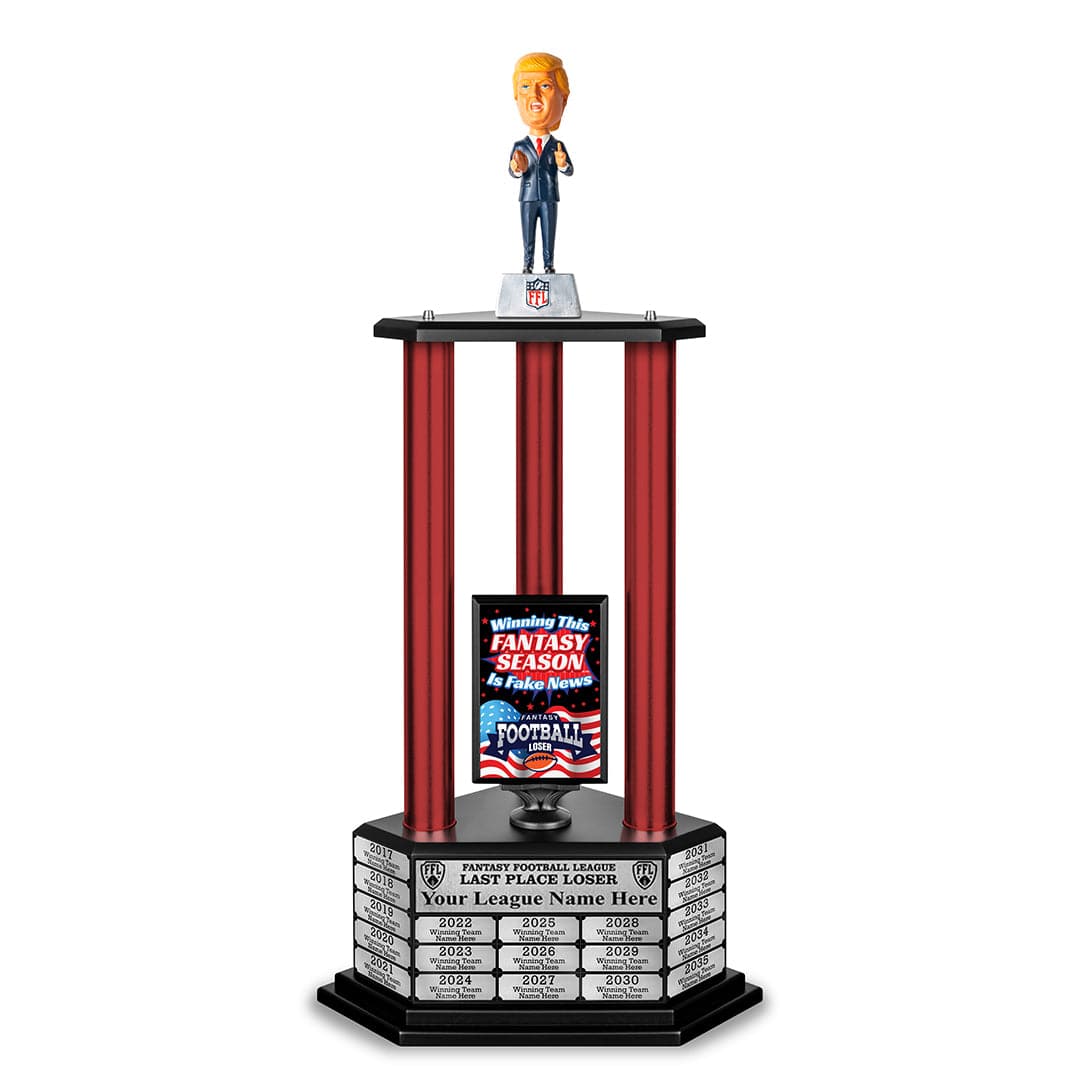 TrophySmack 26"-36" El Presidente Loser Perpetual Fantasy Football Trophy
