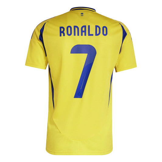adidas 2024-25 Al Nassr Men's Stadium Home Ronaldo #7 Jersey