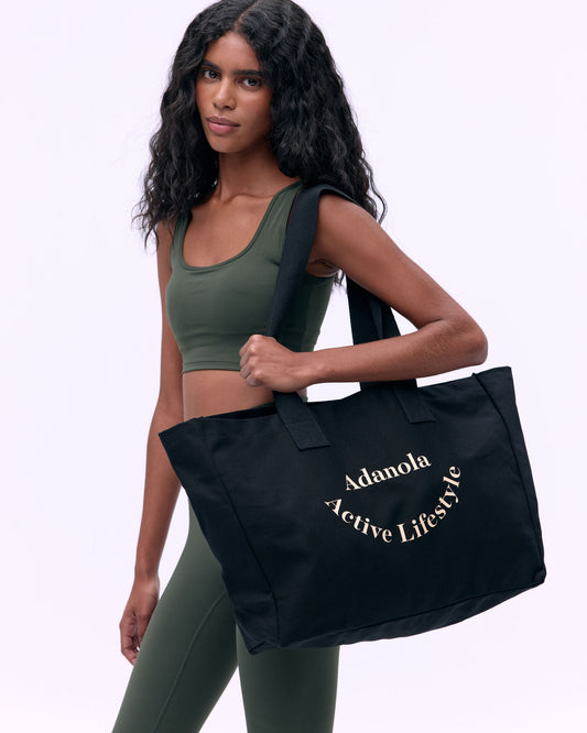 Active Lifestyle Tote Bag - Black/Nude