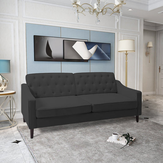77.2” Square Arm Sofa