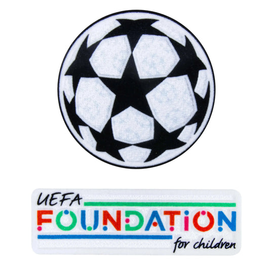 2024-25 UCL Starball + UEFA Foundation Patch Set (Youth)