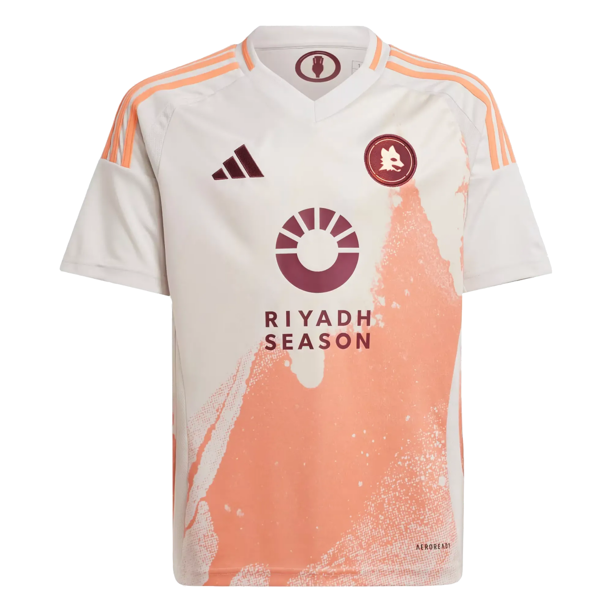 adidas 2024-25 Roma Youth Stadium Away Jersey (Front)