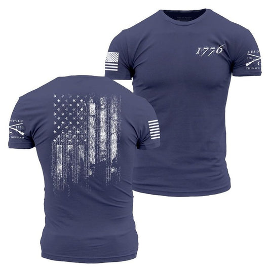 Grunt Style 1776 Flag T-Shirt - Future Dusk T-Shirt