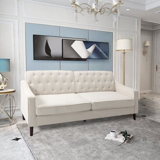 77.2” Square Arm Sofa