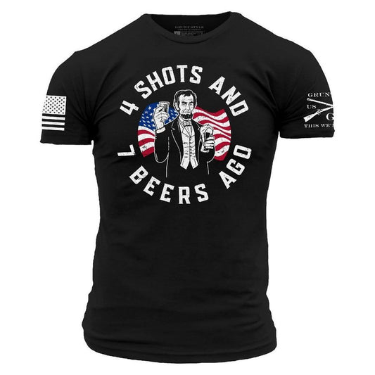 Grunt Style 4 Shots T-Shirt - Black T-Shirt