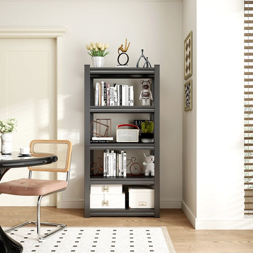 5-Tier Adjustable Metal Shelving Unit, Heavy Duty Shelving Utility Rack for Basement Kitchen Pantry