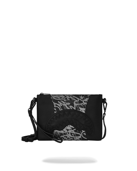 A.M.P.M CROSSOVER CLUTCH W/ SHOULDER STRAP