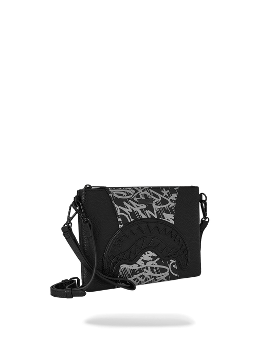 A.M.P.M CROSSOVER CLUTCH W/ SHOULDER STRAP