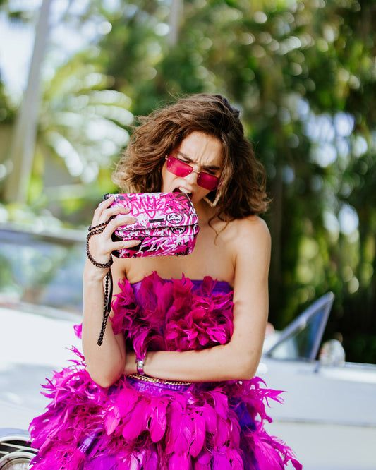 AFTERGLOW SKYGLOW SHARK HANDBAG