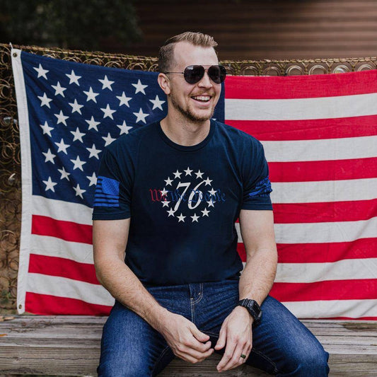 76 We The People T-Shirt - Midnight Navy