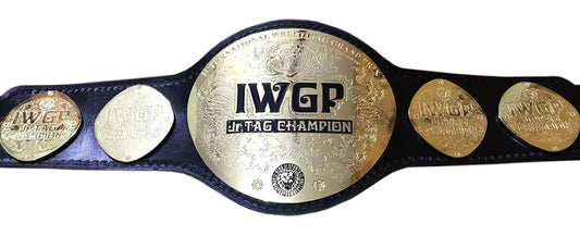 New Japan Pro Wrestling IWGP Jr Heavyweight Tag Team Championship Belt
