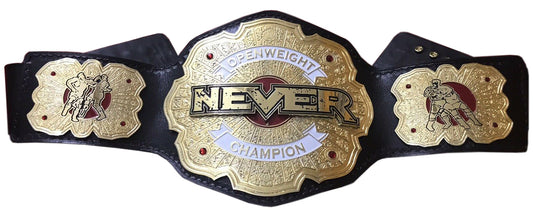 NJPW Heavyweight Title IWGP Never Openweight Championship Belt