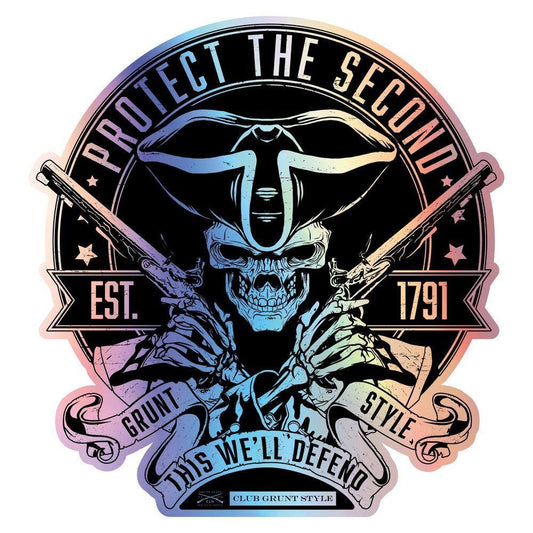 2024 January Club Sticker - Protect The Second