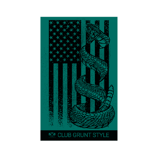 2025 February Club Sticker - Don't Tread Rattler
