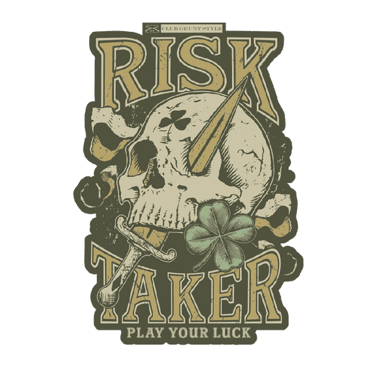 2024 March Club Sticker - Risk Taker