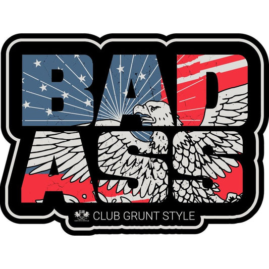 2025 March Club Sticker - Bad Ass