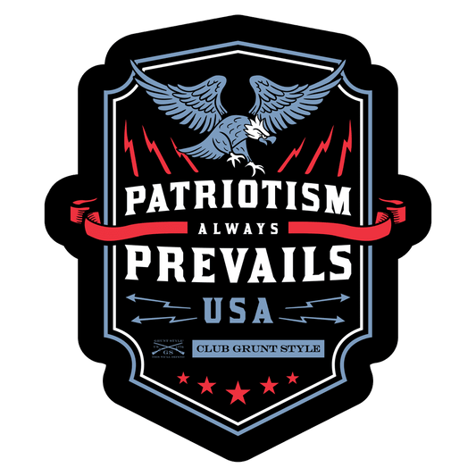 2024 August Club Sticker - Patriotism Prevails
