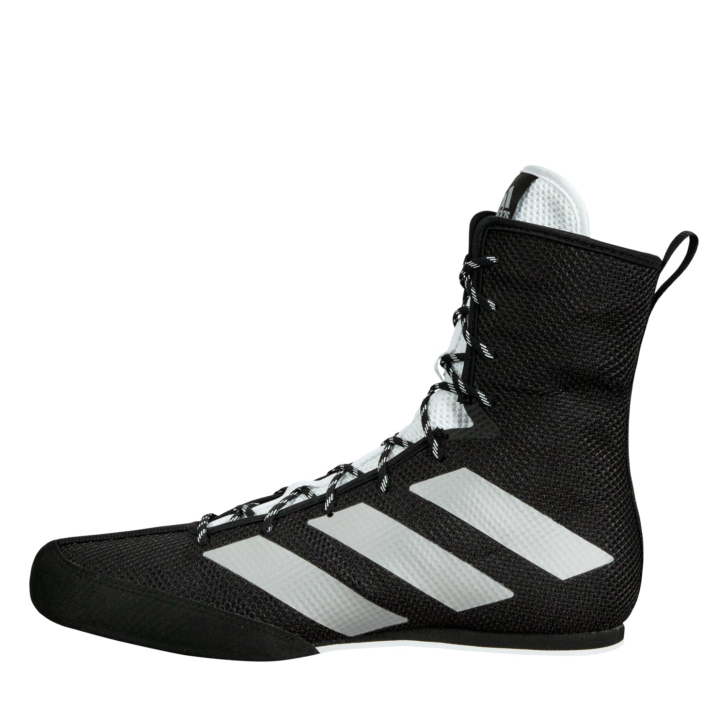 color:Black/Silver::Adidas Box Hog 3 Boxing Shoes
