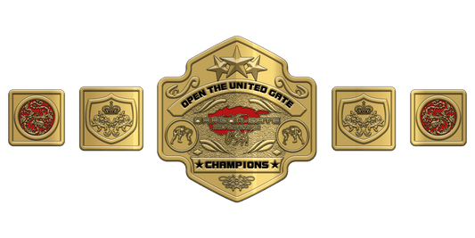 ZBCB-37 Custom Design Championship Belt