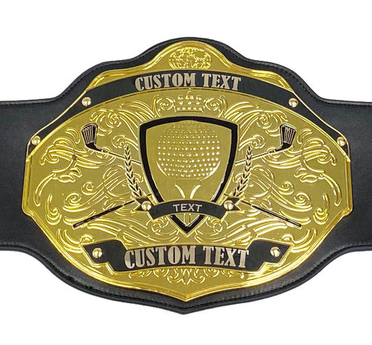 3D Golf Belt - Custom Banners & Side Plates