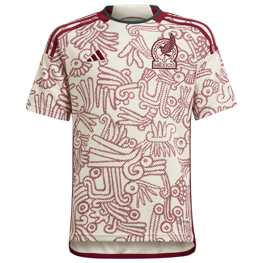 Adidas Youth Mexico Away Jersey 2022
