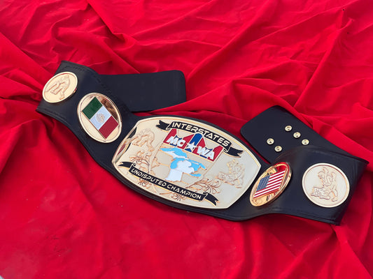Fully Customized 24K Gold CNC Championship Belt