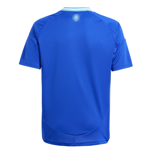 Adidas Youth Argentina Away Stadium Jersey 2024