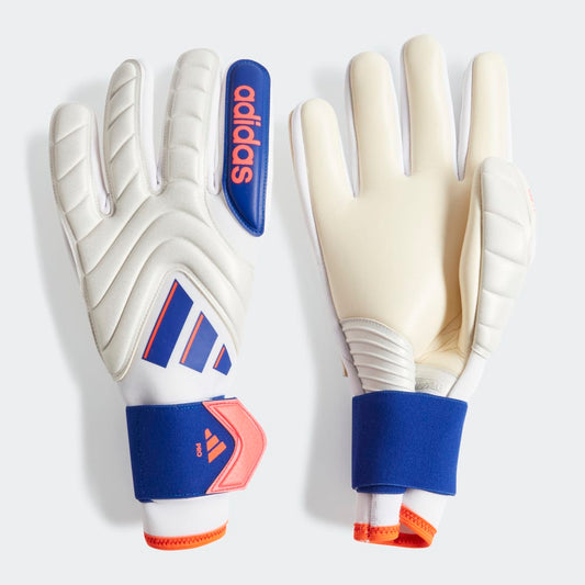 ADIDAS COPA  PRO GOALKEEPER GLOVES -WHITE/BLUE