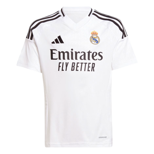 Adidas Youth Real Madrid Home Stadium Jersey 24/25