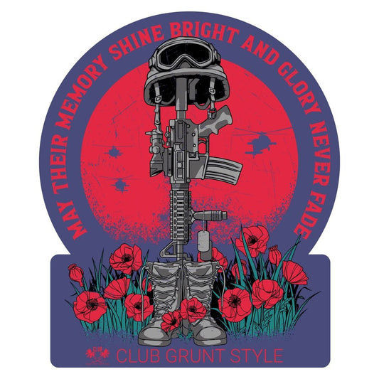 2025 May Club Sticker - Honor And Glory Tribute