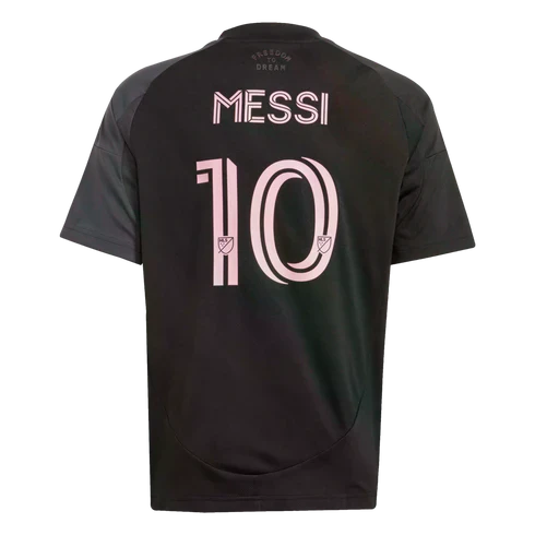 Adidas Youth Inter Miami CF "Messi" Away Stadium Jersey 25/26