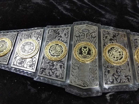 LUCHA UNDERGROUND GIFT OF GOD Zinc Championship Belt
