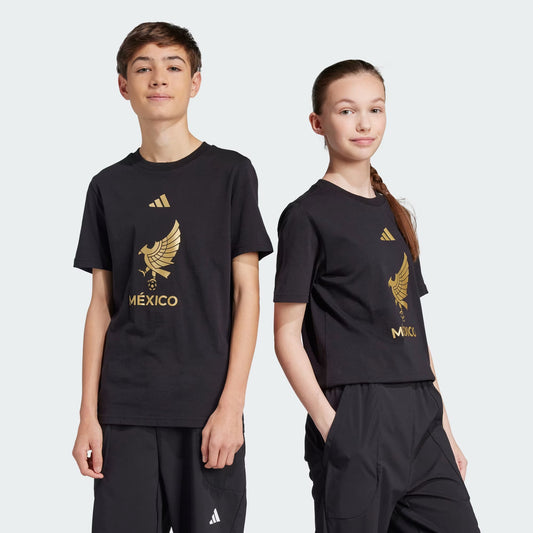 Adidas YOUTH Mexico FMF DNA T-Shirt-Black