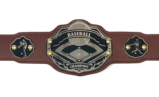 Mini Baseball Championship Belt - Custom Text
