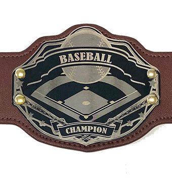 Mini Baseball Championship Belt - Custom Text