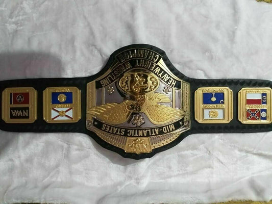 NWA MID-ATLANTIC STATES Zinc Championship Belt