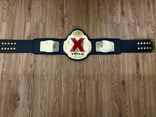 NWA TNA X Brass Championship Belt