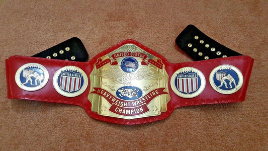 NWA US TAG TEAM Brass Championship Belt