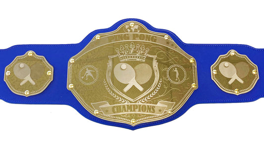 Mini Ping Pong Championship Belt - Custom Text