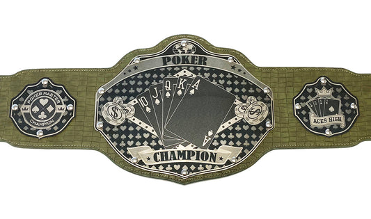 Poker Championship Belt - Custom Text