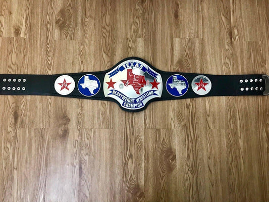TEXAS HEAVYWEIGHT Brass Championship Belt
