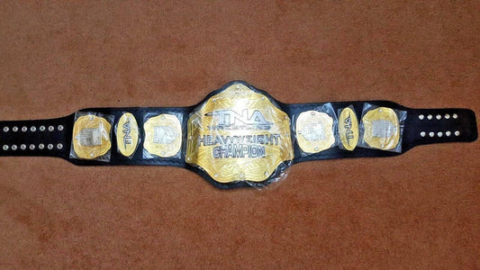 TNA HEAVYWEIGHT Brass Championship Title Belt