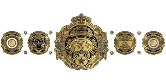 ZBCB-137 Custom Design Championship Belt