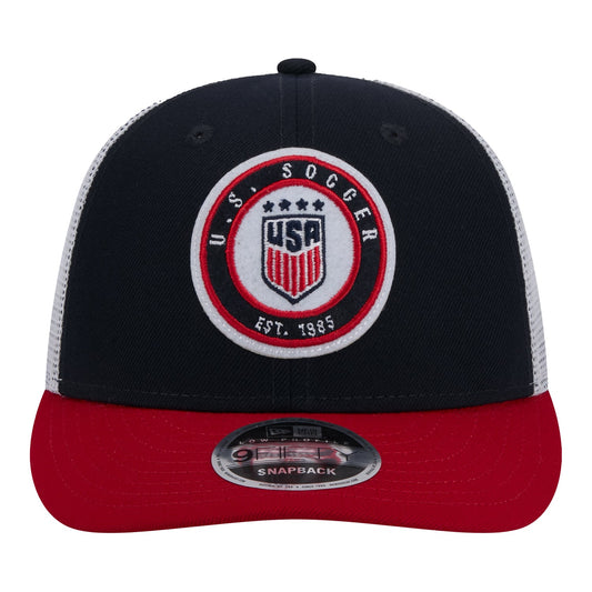 Adult New Era USWNT 9Fifty Throwback Navy Hat