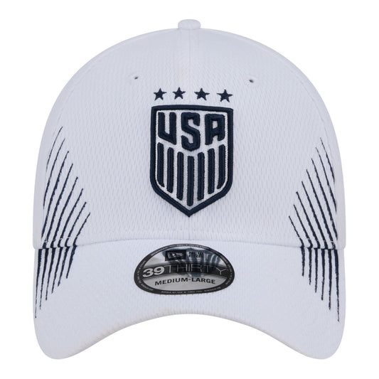 Adult New Era USWNT 39Thirty Active White Hat