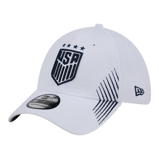 Adult New Era USWNT 39Thirty Active White Hat
